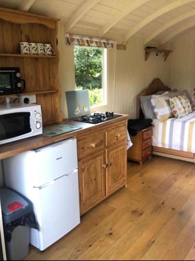 Charming Tranquil Shepherds Hut With Lakeside Balcony 'Roach' Uckfield Exteriör bild