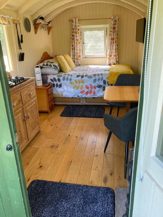 Charming Tranquil Shepherds Hut With Lakeside Balcony 'Roach' Uckfield Exteriör bild